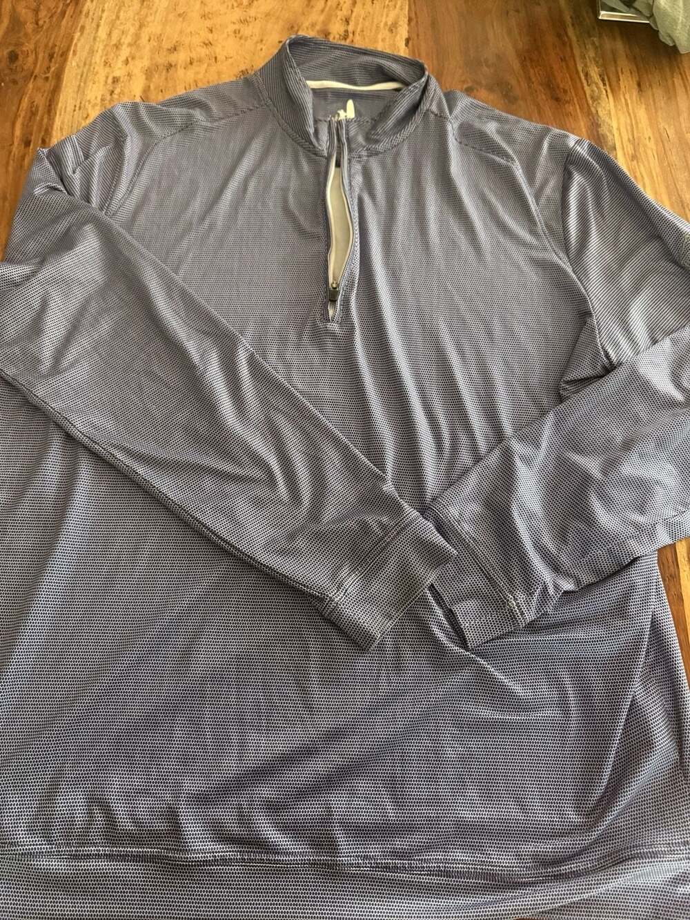 johnnie-O FireRock Country Club Logo Quarter-Zip Performance Pullover